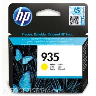 HP originální ink C2P22AE, HP 935, yellow, 400str., HP Officejet 6812,6815,Officejet Pro 6