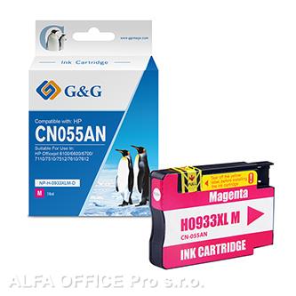  G&G kompatibilní ink s CN055AE, magenta, 825str., NP-H-0933XLM(HP932XL, pro HP O 