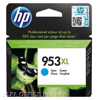HP originální ink F6U16AE, HP 953XL, cyan, 1600str., 20ml, high capacity, HP OfficeJet Pro