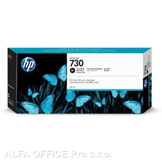 HP originální ink P2V73A, HP 730, photo black, 300ml, HP HP DesignJet T1700 44 printer ser