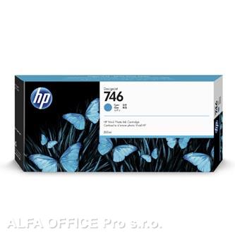 HP originální ink P2V80A, HP 746, cyan, 300ml, HP HP DesignJet Z6, Z9+