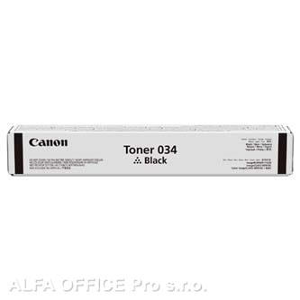 Canon originální toner 034, black, 12000str., 9454B001, Canon iR-C1225, C1225iF
