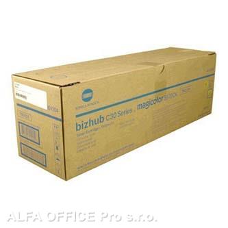 Konica Minolta originální toner A06V254, yellow, 12000str., Konica Minolta Bizhub C30, C31