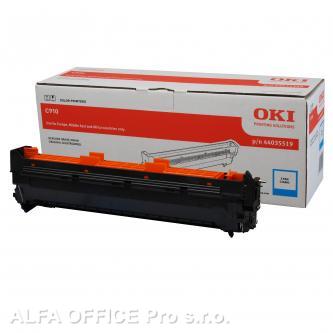 OKI originální válec 44035519, cyan, 20000str., OKI C910
