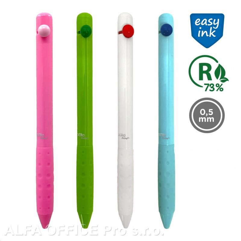 Kuličkové pero SPOKO ReLeaf Bubbles - barevný mix