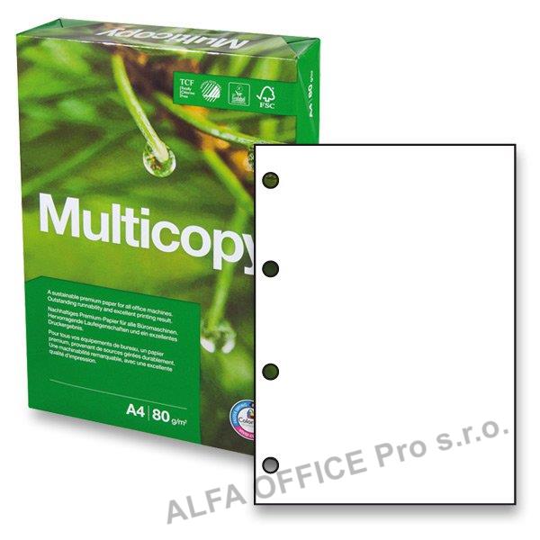 Xerografický papír Multicopy - A4 80 g / 500 listů / 4 díry