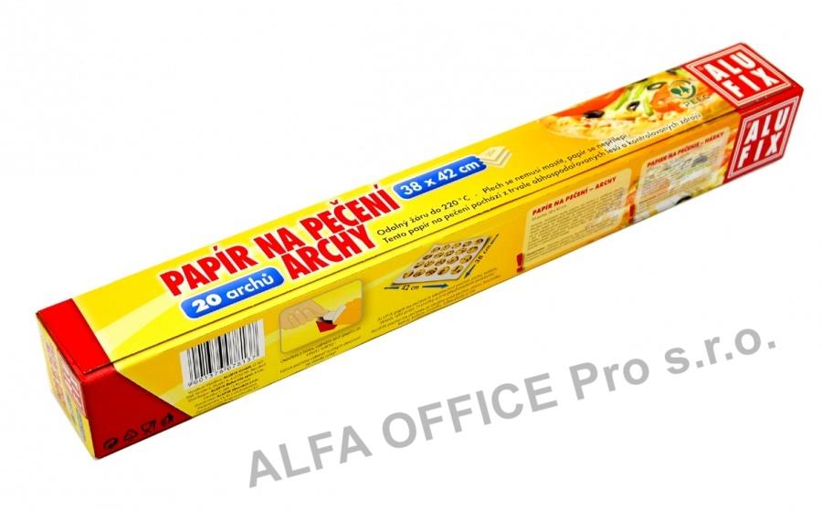 Papír na pečení Alufix - archy 38 x 42 cm / 20 ks