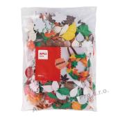 Samolepiscí listy APLI JUMBO -  mix / 500 ks