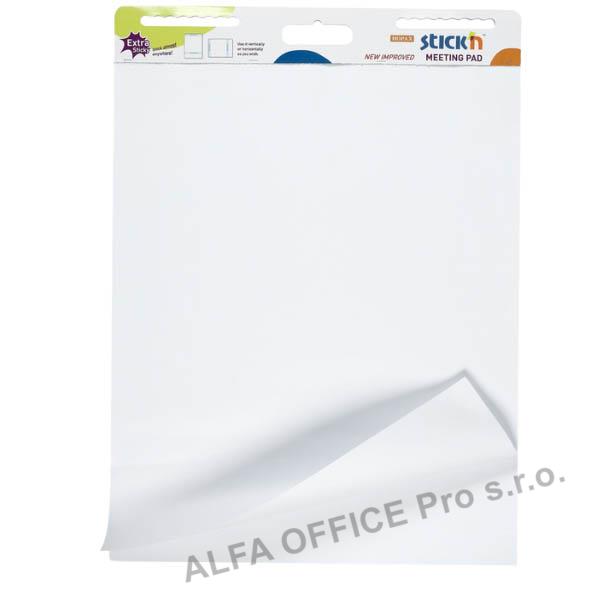 Samolepicí flipchart Stick´n by Hopax - bílá / 30 listů