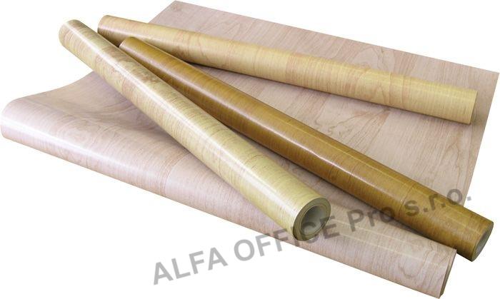 Úklidový papír v roli 50 cm x 10 m dekor dřevo