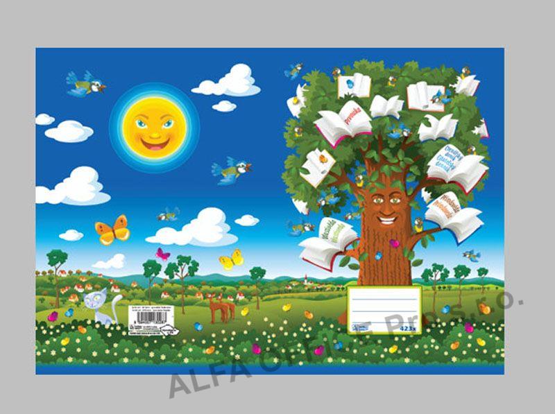 Papírny Brno sešit speciální 423x A4 linka čistý