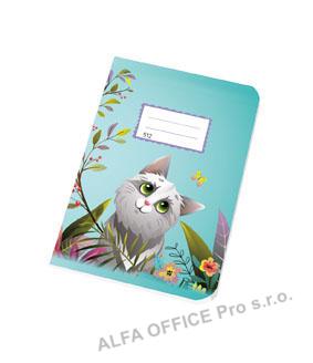 Sešit školní ŠKOLÁČEK 512 / 10 listů / A5 / linka 16 mm