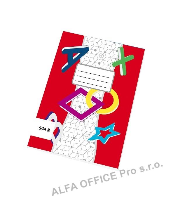 Sešity školní ECONOMY 40 listů - A5 / linka / 544