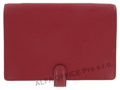 Filofax Finsbury A6 osobní týdenní  malinová