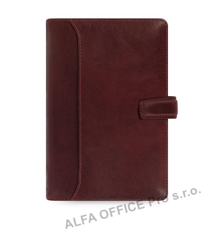 Filofax Lockwood A6 osobní týdenní rubínová