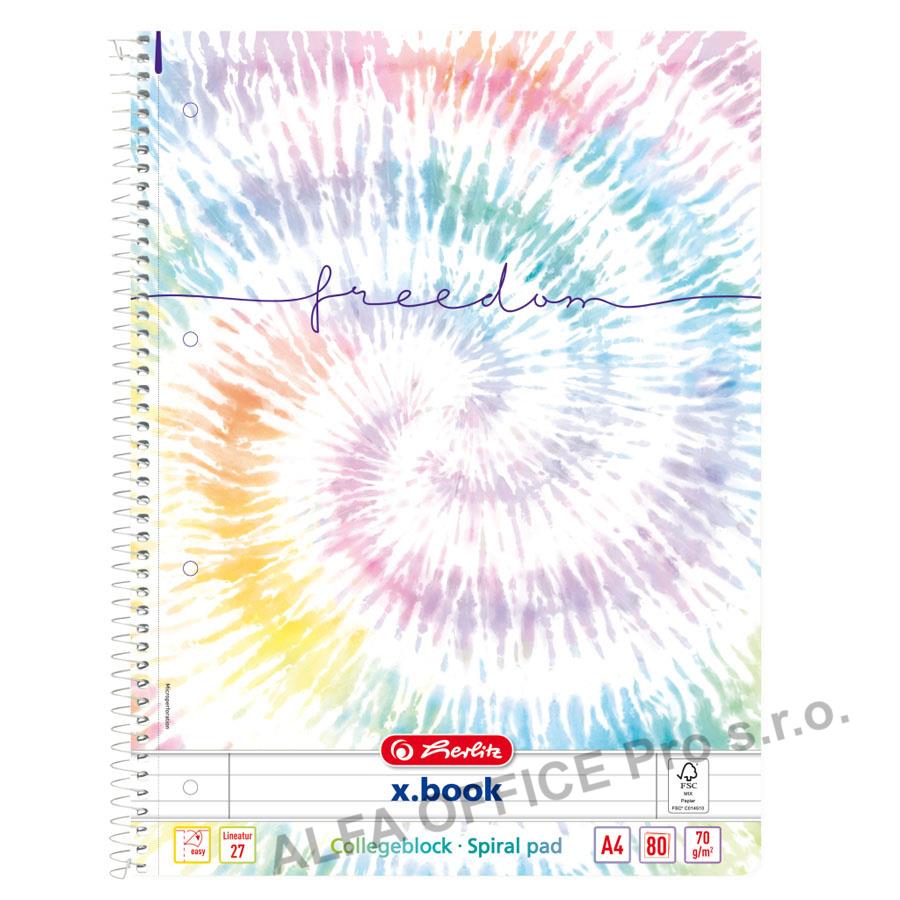 Blok Herlitz - A4 / linka