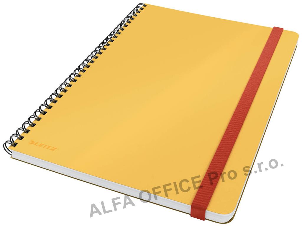 Zápisník Leitz COSY - B5 / linka / teplá žlutá