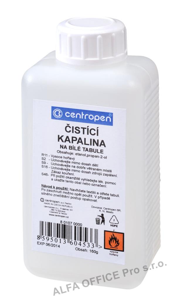 Čistící kapalina na bílé tabule - náhradní náplň / 160 g