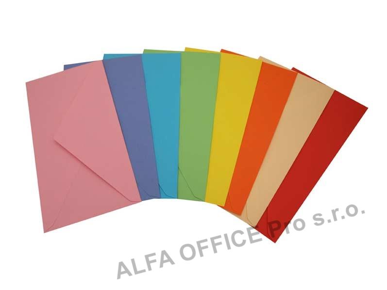 Obálky barevné DL / 20 ks