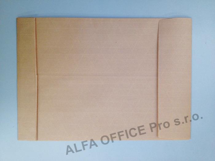 Obchodní tašky s křížovým dnem neroztrhnutelná samolepicí - B4