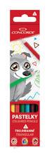 Pastelky CONCORDE Volfík / 6 barev