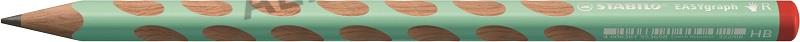 Tužka STABILO® EASYgraph PASTEL - HB / pro praváky / zelená