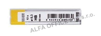 Tuhy do mikrotužek KOH-i-NOOR - 0,3 mm / HB