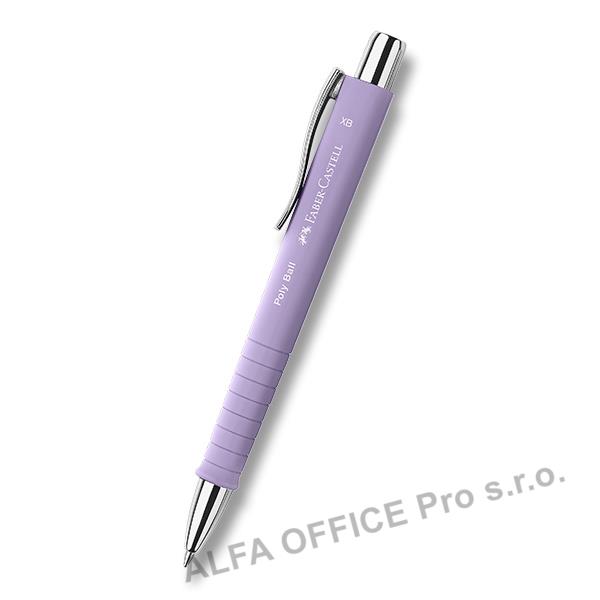 Kuličkové pero Faber Castell Poly Ball - lila