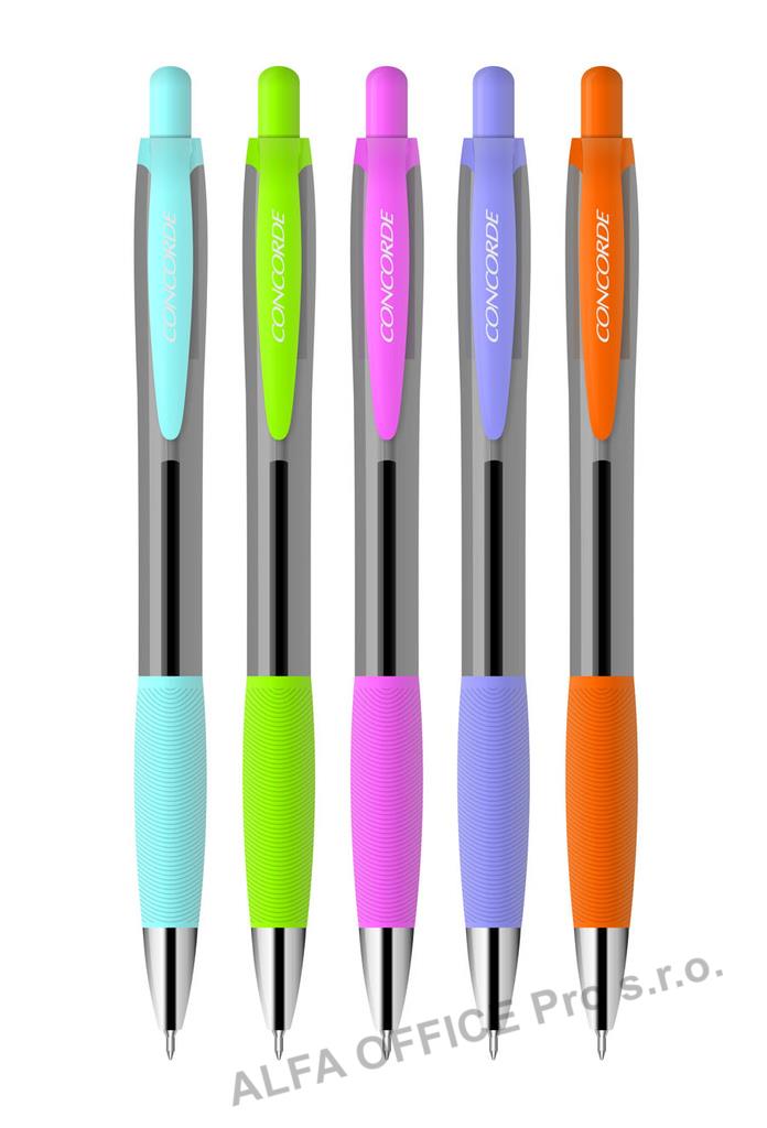 Kuličkové pero Concorde Linda - barevný mix