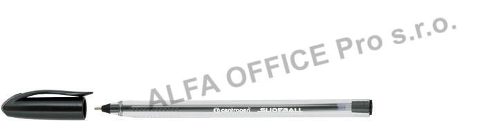 Kuličkové pero Centropen Slide ball 2215 - černá