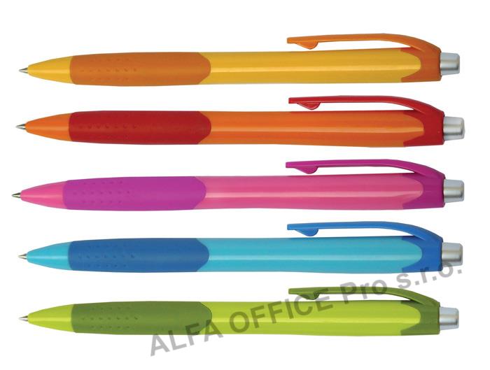 Kuličkové pero Spoko ReLeaf Fruity - barevný mix