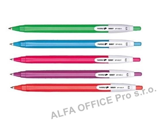 Kuličkové pero Perro Sissy - barevný mix