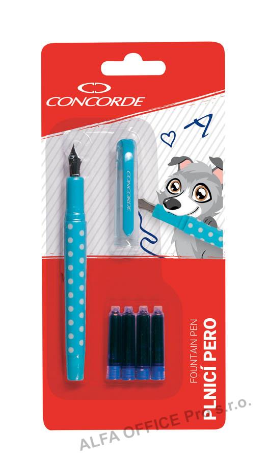 Plnicí pero Concorde Punto - barevný mix