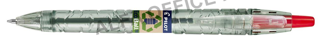 Kuličkové pero Pilot B2P EcoBall Ocean Plastic - červená