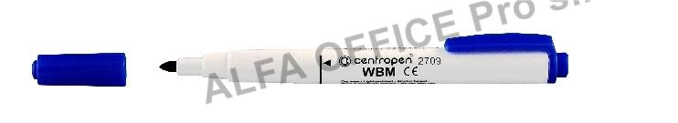 Značkovač Centropen 2709 stíratelný - modrá