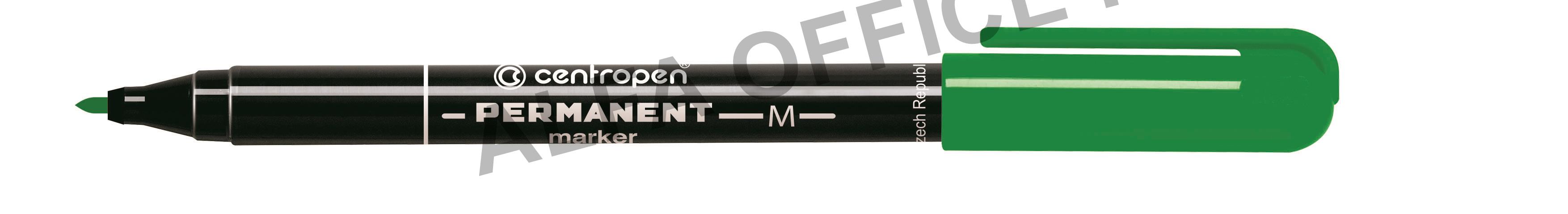 Popisovač Centropen Permanent 2846 / zelená