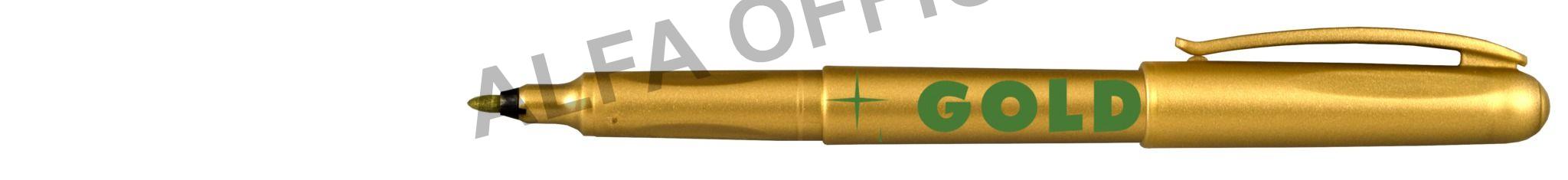 Značkovač Centropen 2670 M / zlatá