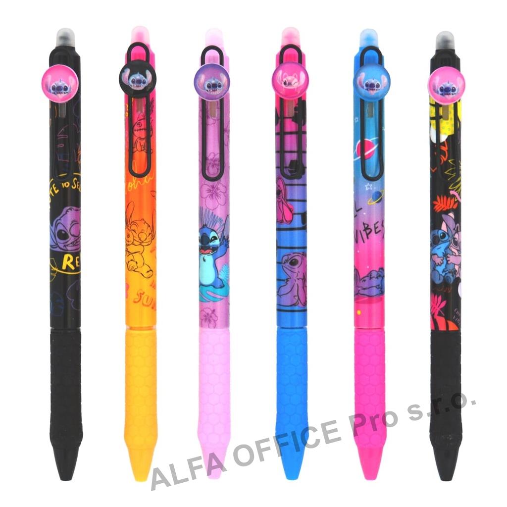 Roller Colorino gumovací - Stitch black / 0,7 mm