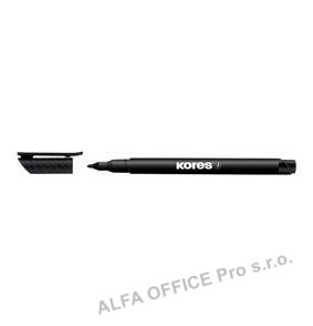 Popisovač Kores K-Marker CD / DVD - černá