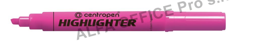 Zvýrazňovač Centropen HIGHLIGHTER 8552 / růžová