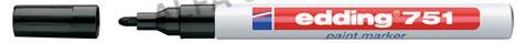 Popisovač Edding 751 - černá