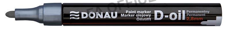 Popisovač olejový Donau D-oli - stříbrná / 2,8 mm
