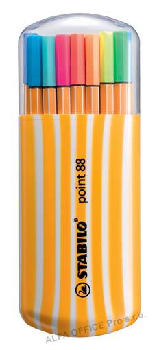 Liner STABILO® point 88 - sada 20 ks