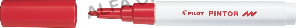 Popisovač Pilot Pintor F / červená