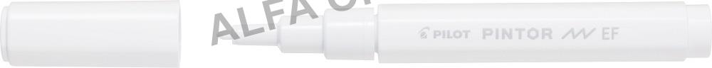 Popisovač Pilot Pintor EF / bílá