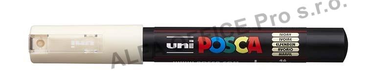 Posca popisovač / 0,7 mm - smetanová