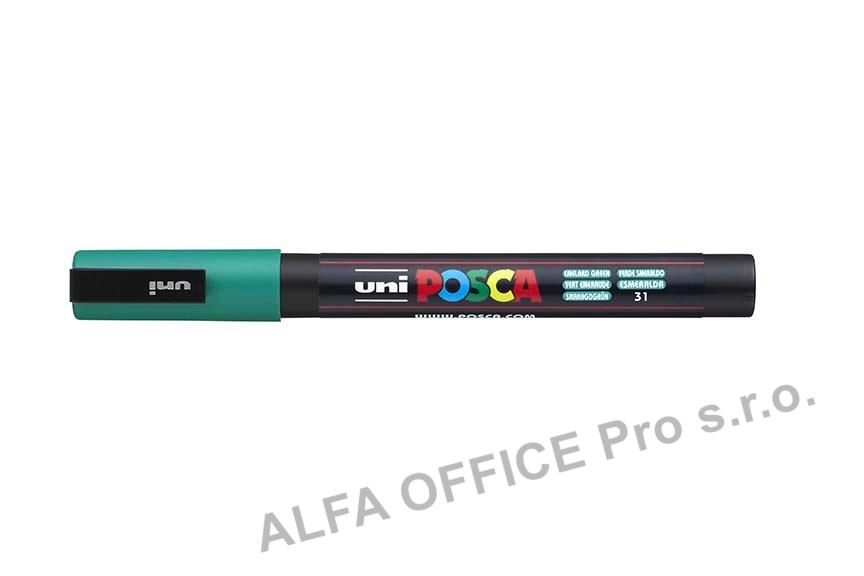 Posca popisovač / 0,9–1,3 mm - smaragdová
