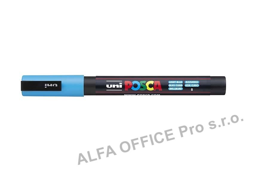 Posca popisovač / 0,9–1,3 mm - sv. modrá
