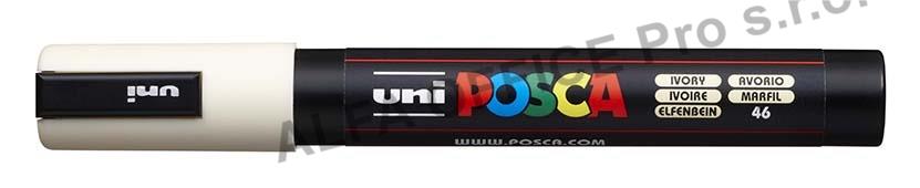 Posca popisovač / 2,5 mm - smetanová