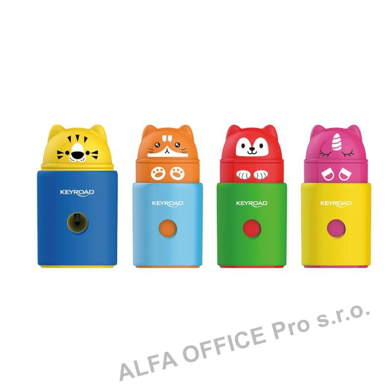 Ořezávátko KEYROAD - mix zvířátka